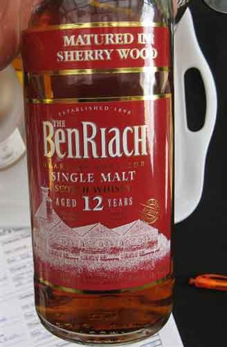 BenRiach Matured In Sherry Wood 12