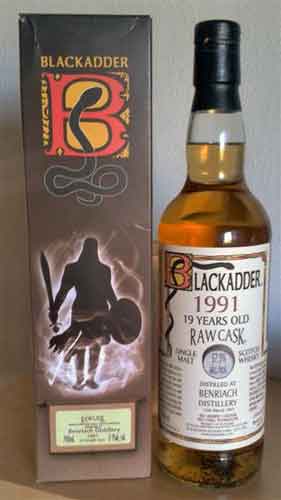 Blackadder BenRiach 19 Raw Cask