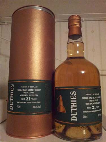 Mortlach Duthies 21