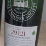 SMWS 29.121 “Seafood party on the beach”
