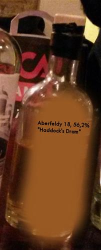 Aberfeldy 18 (1995-2013), 56,2% “Haddocks dram”