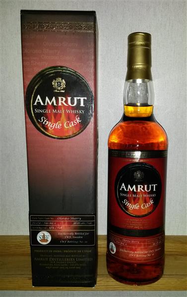 Amrut SC Oloroso Sherry 56,5% (SWF-19, btl. 173/798) x2