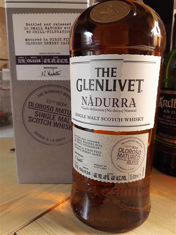 Glenlivet Nàdurra Oloroso Matured, Batch OL1116, 48%