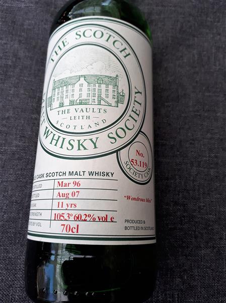 SMWS 53.119 11 y.o “Woundrous Bliss” 60,2% (Caol Ila)