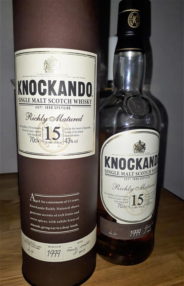 Knockando 15 yo (1999) 43% (x2)