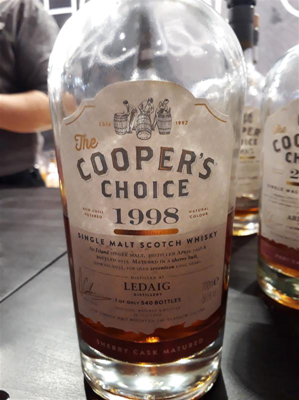 Cooper’s Choice Ledaig (1998) 56,5% Cask #0035