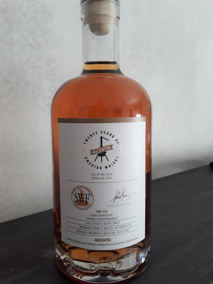 Mackmyra 6 y.o 2012 (SWF-30) 55% (x2)