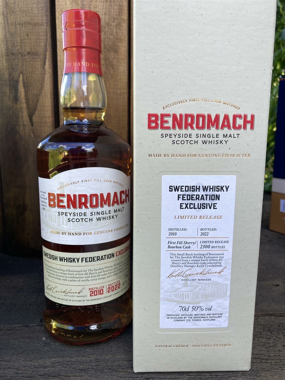 Benromach First-fill Sherry Hogsheads & Bourbon 2010 SWF-36 50% (x2)