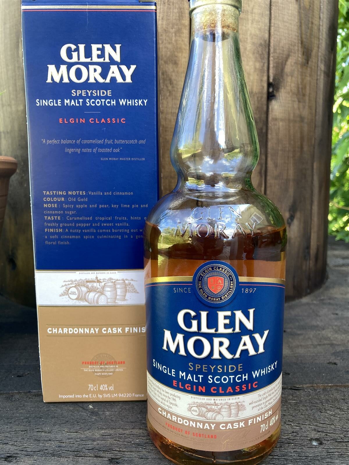 Glen Moray Classic Chardonnay Cask Finish 40%