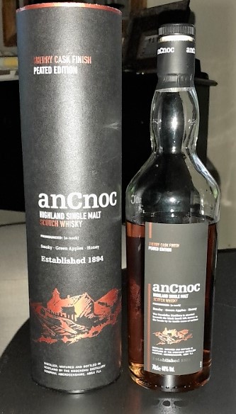 anCnoc Sherry Cask Finish Peated Edition 40%