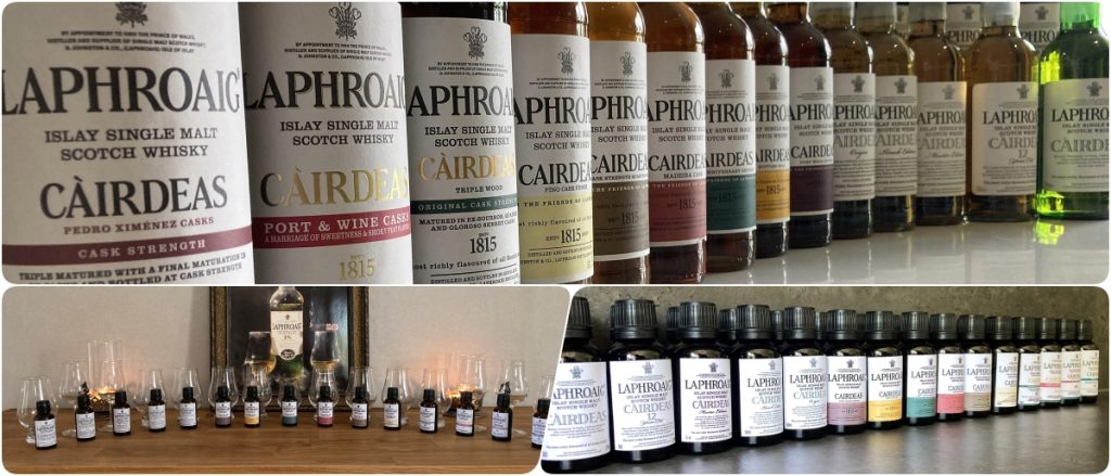 laphroaig cairdeas collage