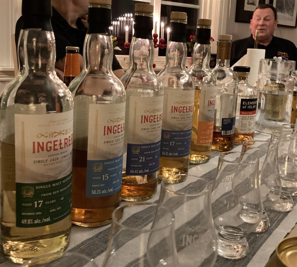  INGEȽREÐ WHISKY - whiskyprovning - AWC